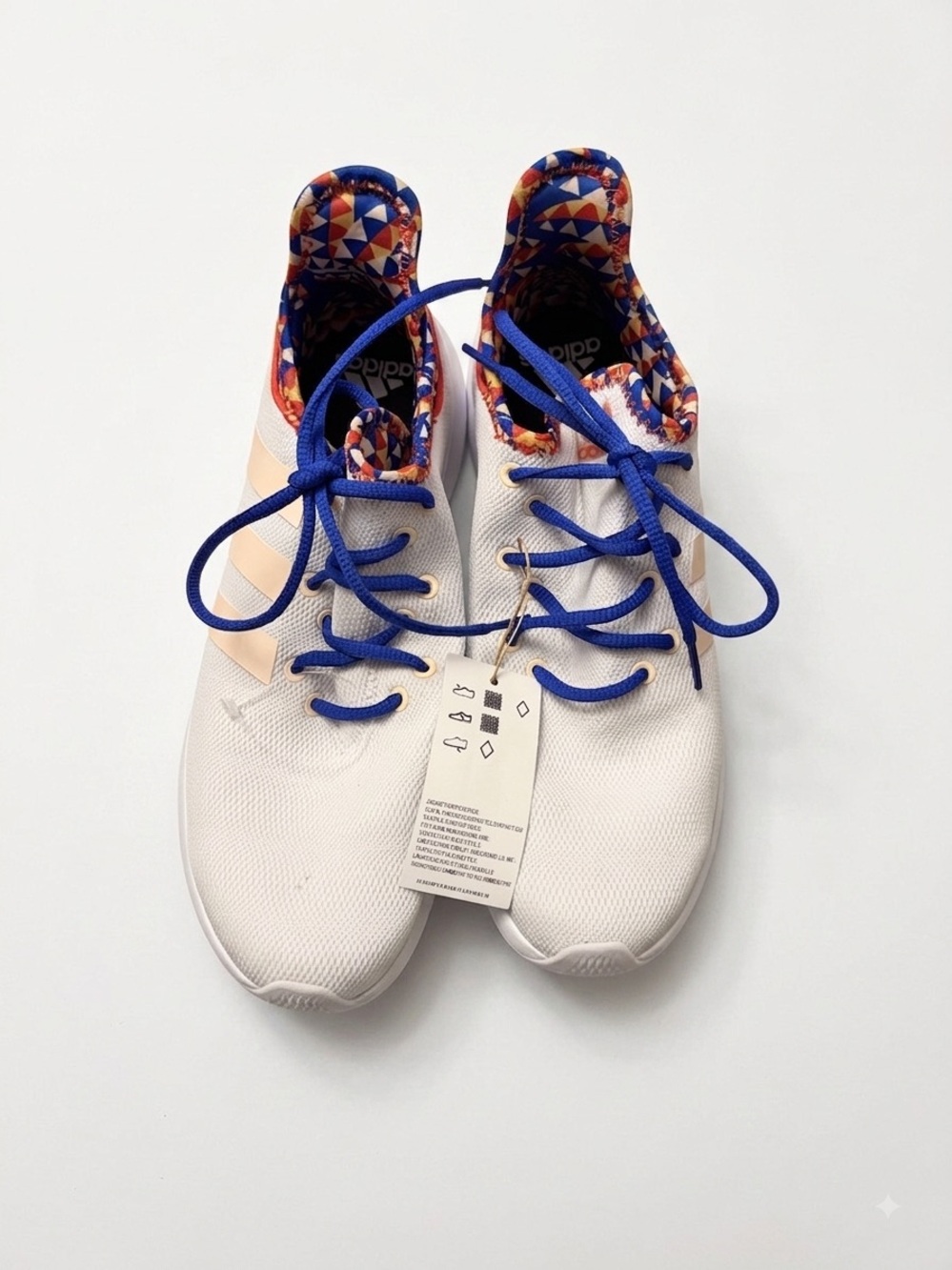 Adidas Cloud foam Pure SPW White Athletic Shoes - Picture 2 of 5